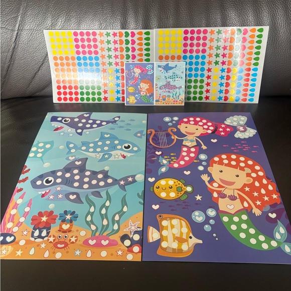 Mermaid & Ocean Sticker Activity Set - Picture 2 of 5